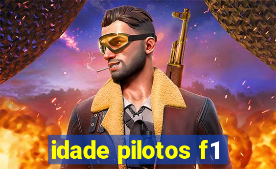 idade pilotos f1